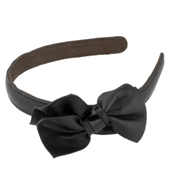 Evita Peroni - Rosalie Band - Genuine Leather - Black